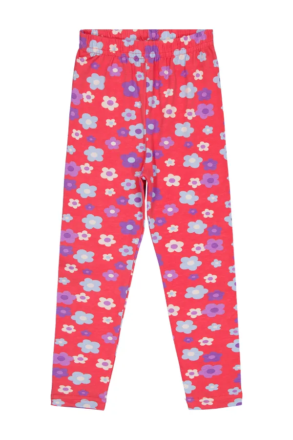 Leggings pour filles Km 6-9 ans Fuchsia - Emballage