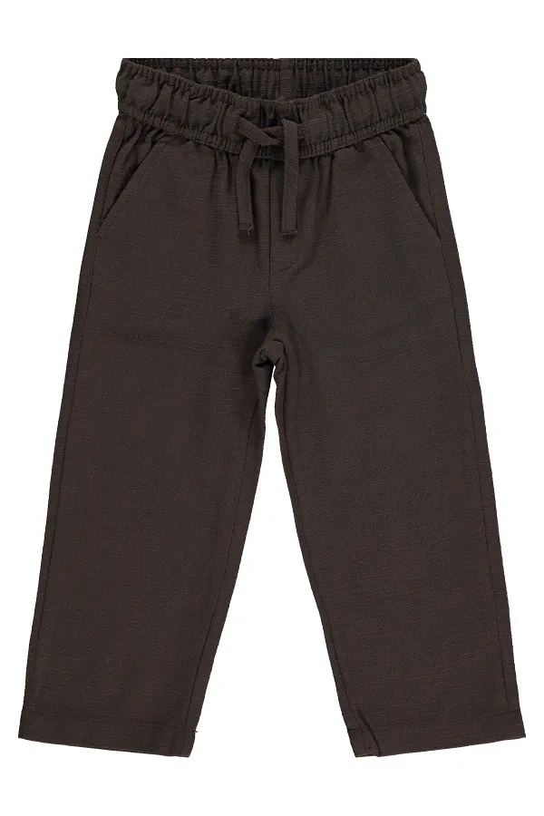 Pantalon garçon, 2-5 ans, marron clair - Lot