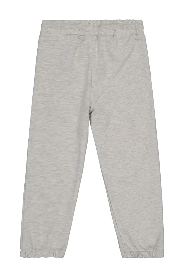 Bas de survêtement fille 2-5 ans écru Melanj - Emballage