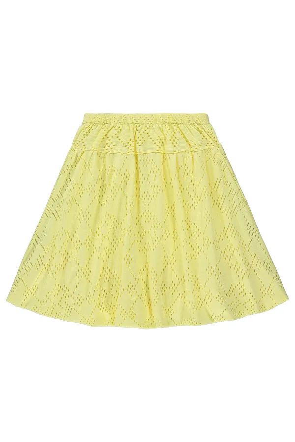 Girls' Skirt, Ages 6-9, Yellow - Package Girls' Skirt, Ages 6-9, Yellow - Package