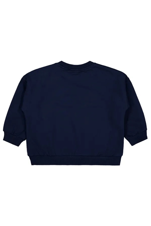 Sweat-shirt bébé 0-24 mois bleu marine foncé - Lot