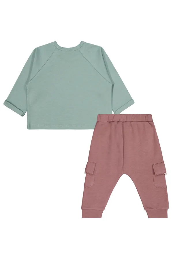 Baby Set 0-24 Months Almond Green - Package