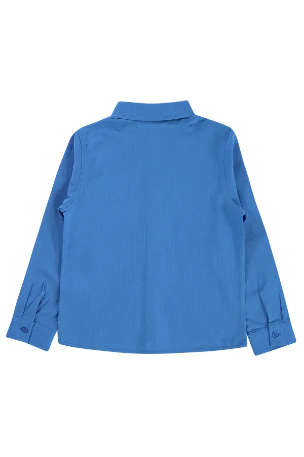 T-shirt garçon, 10-13 ans, turquoise foncé - Lot