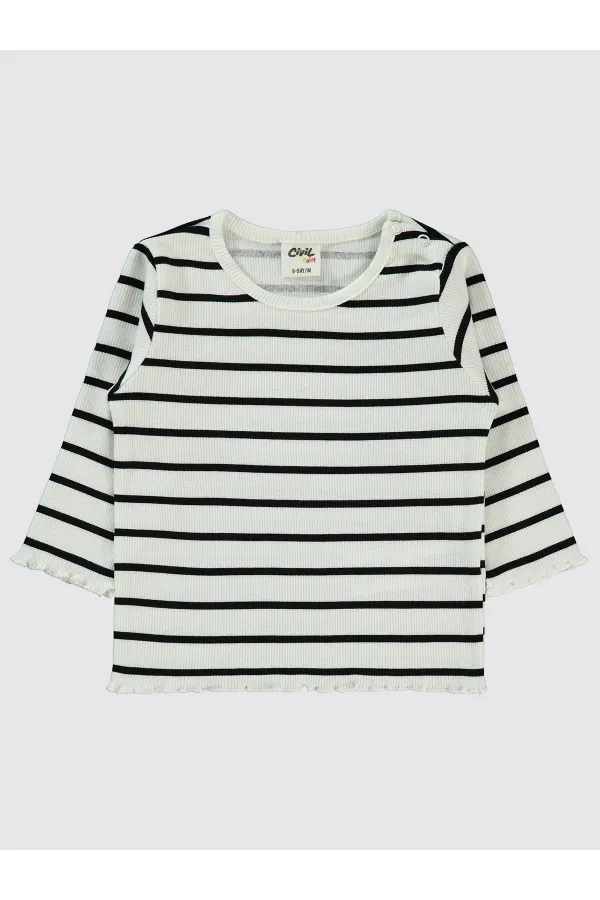 Sweat-shirt bébé noir 0-24 mois - Lot