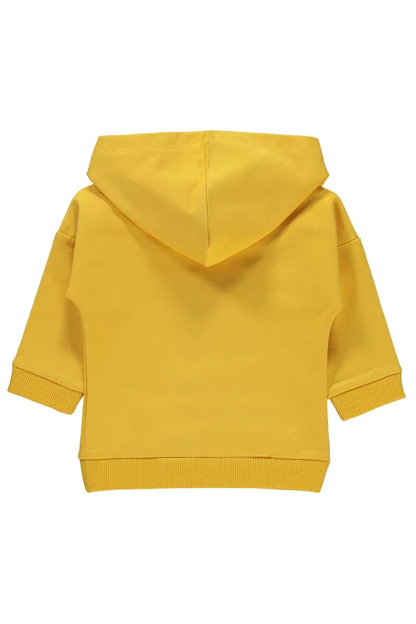 Bebek Sweatshirt 0-24 Ay Bal Sarısı - Paket