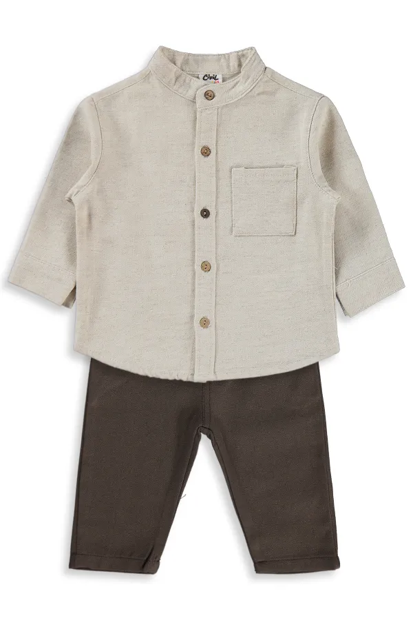 Baby Set 0-24 Months Dark Coffee - Pack