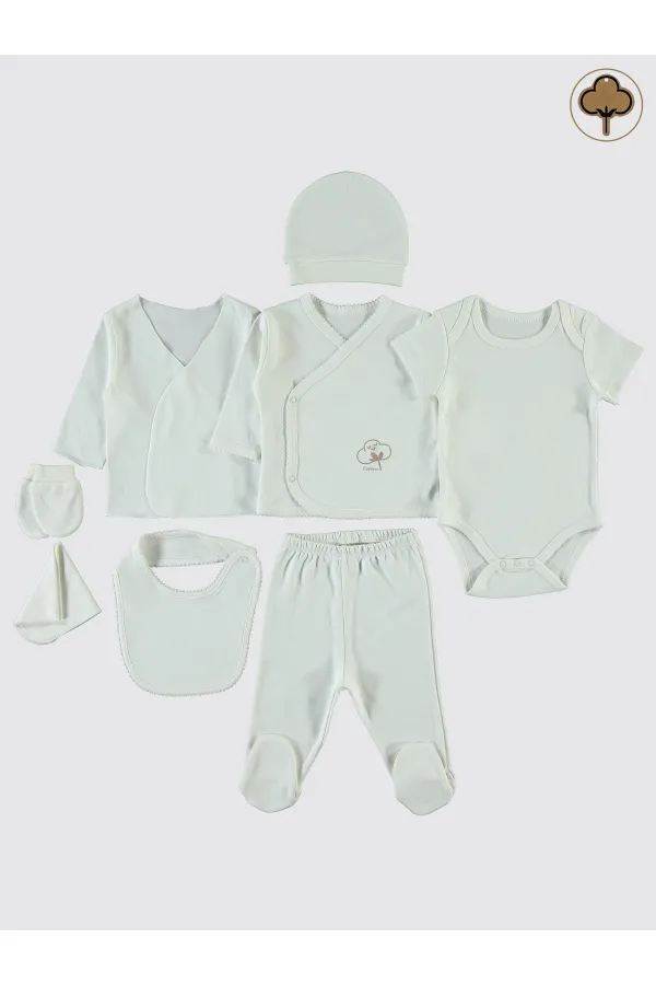 Ensemble de body bébé 0-24 mois écru - Emballage