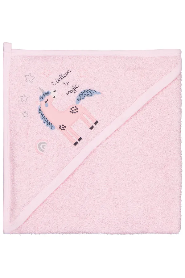 Bebek Havlu 0-24 Ay Pembe - Paket