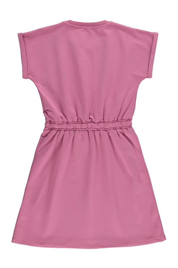 Kız Çocuk Jile ve Elbise 10-13 Yaş Pudra - Paket