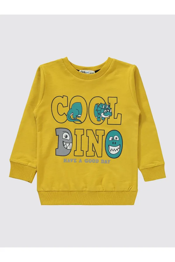 Ensemble de survêtement garçon 2-5 ans moutarde - Emballage