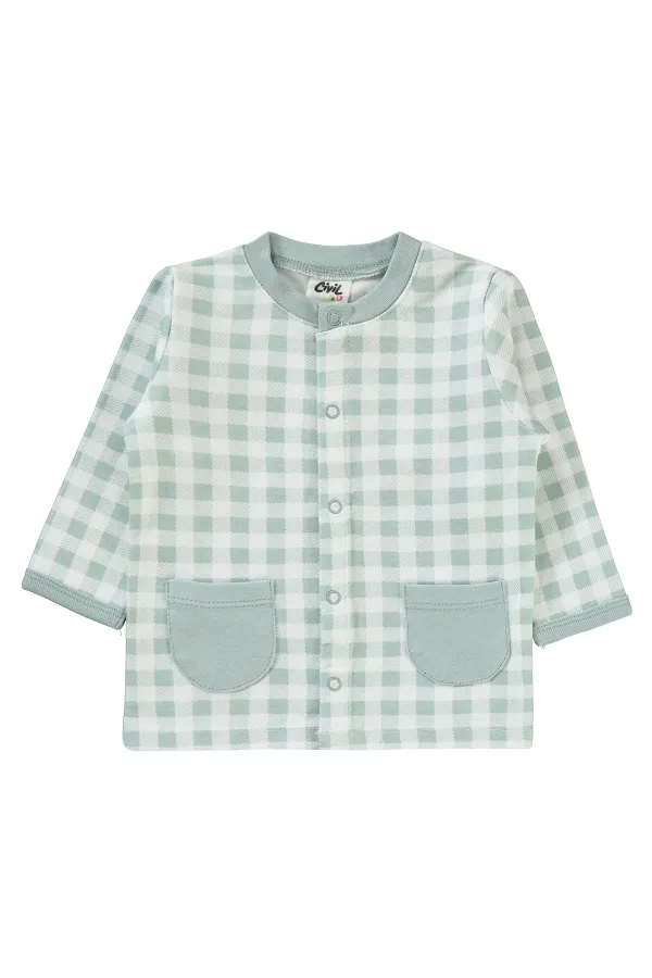 Bebek Pijama Takımı 0-24 Ay Çağla Yeşili - Paket