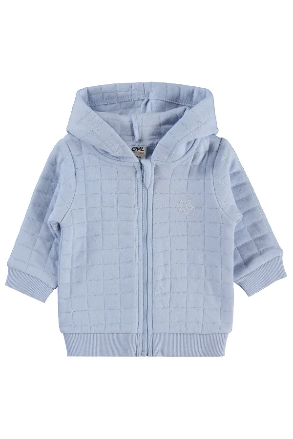 Gilet bébé bleu 0-24 mois - Lot