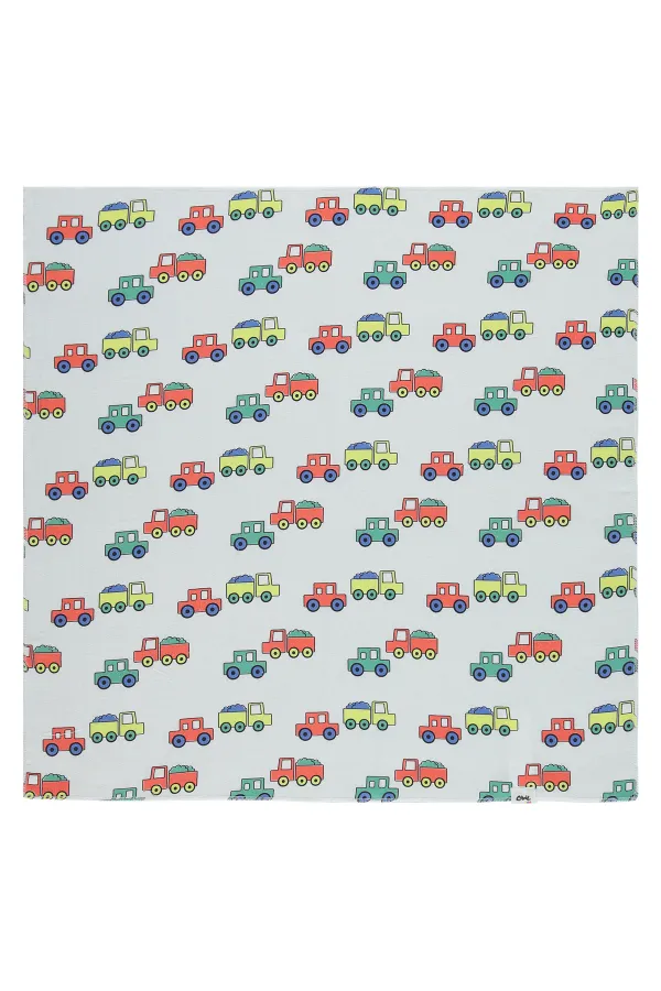 Ensemble couverture et lange pour bébé 0-24 mois, écru - Emballage