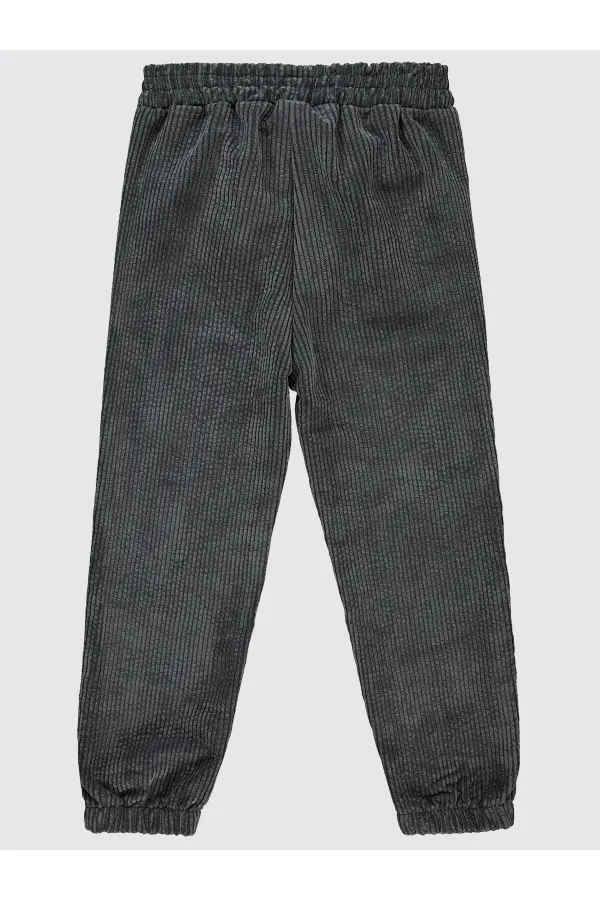 Pantalon garçon 10-13 ans, couleur fumée - Emballage