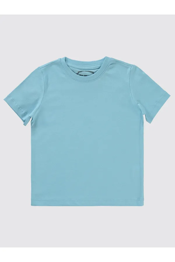 Lot de T-shirts bleus pour garçon de 2 à 5 ans