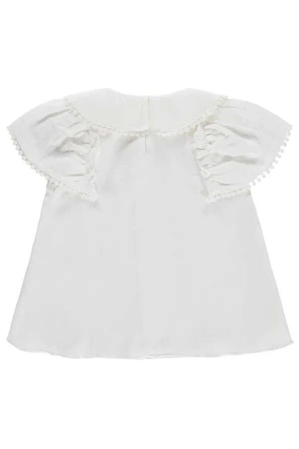 Ensemble combinaison et robe bébé 6-18 mois blanc - Emballage