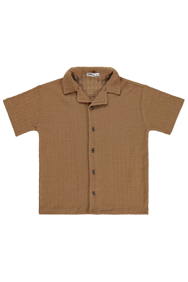 T-shirt garçon, 6-9 ans, marron - Lot T-shirt garçon, 6-9 ans, marron - Lot