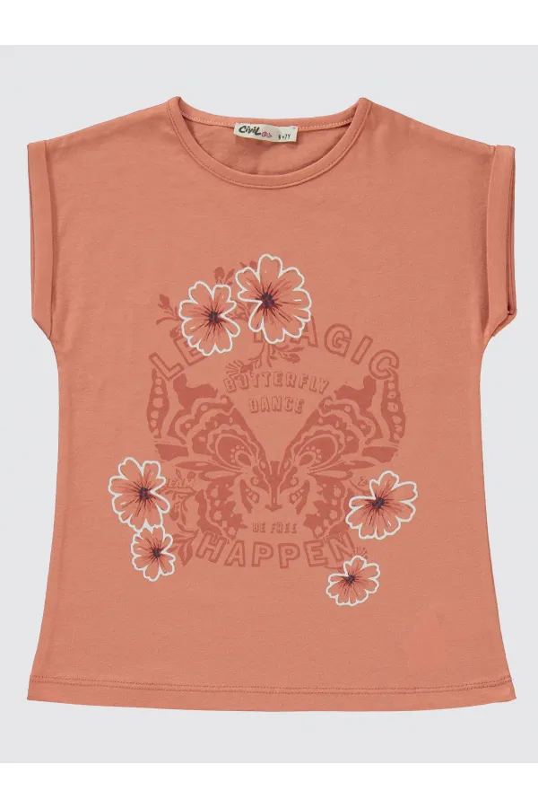 Ensemble pour filles 6-9 ans Pêche - Emballage