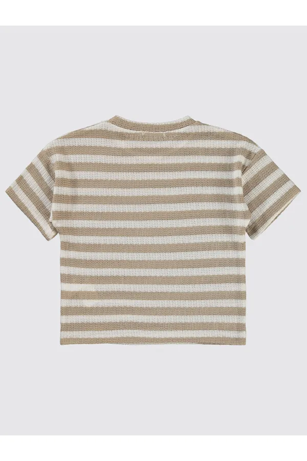 Boys T-Shirt 2-5 Years Old Brown - Package