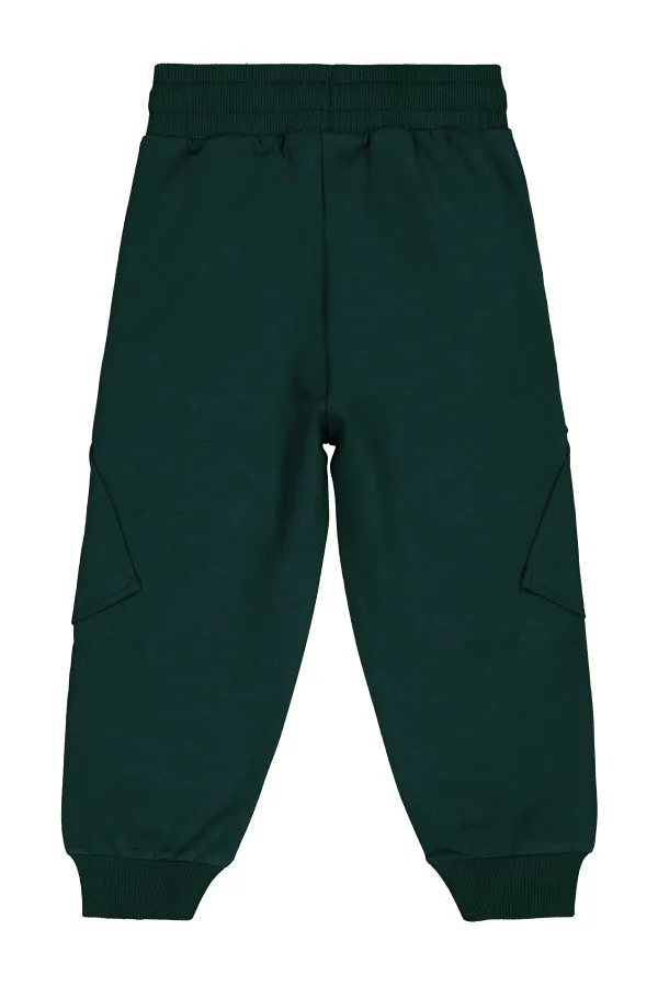 Pantalon de survêtement pour garçon, 2-5 ans, vert - Lot