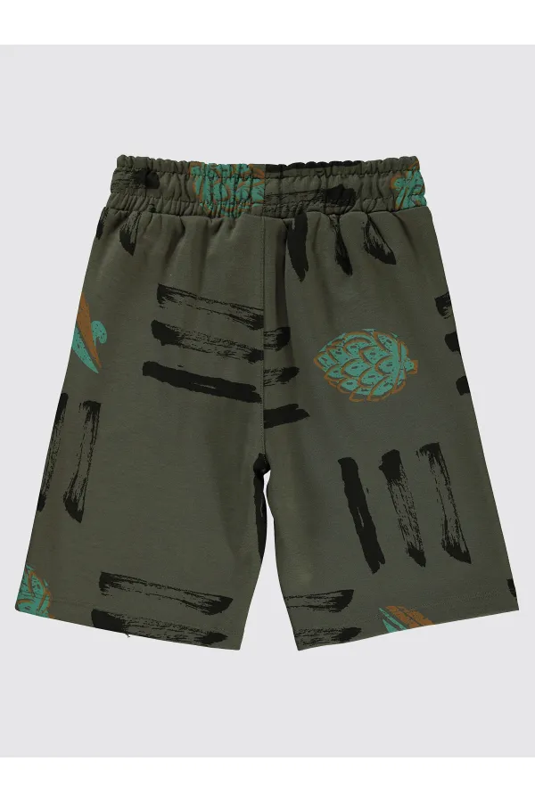 Capri garçon 10-13 ans kaki - Pack