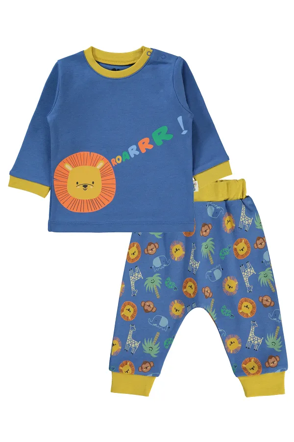 Baby Set 0-24 Months Light Navy Blue - Package