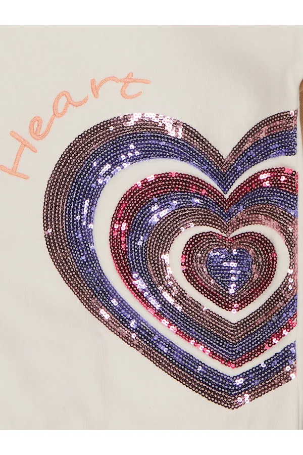 Girls Tracksuit Set 6-9 Years Old Oat Milk - Package