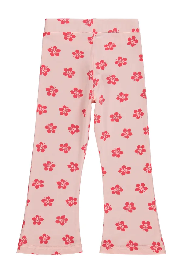 Leggings roses pour filles de 2 à 5 ans - Lot