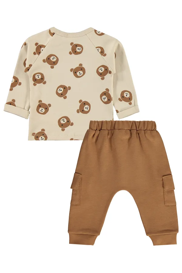 Baby Outfit 0-24 Months Stone Color - Package