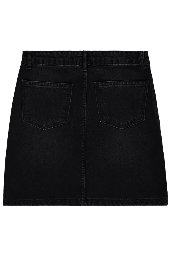 Kız Çocuk Etek 10-13 Yaş Siyah - Paket