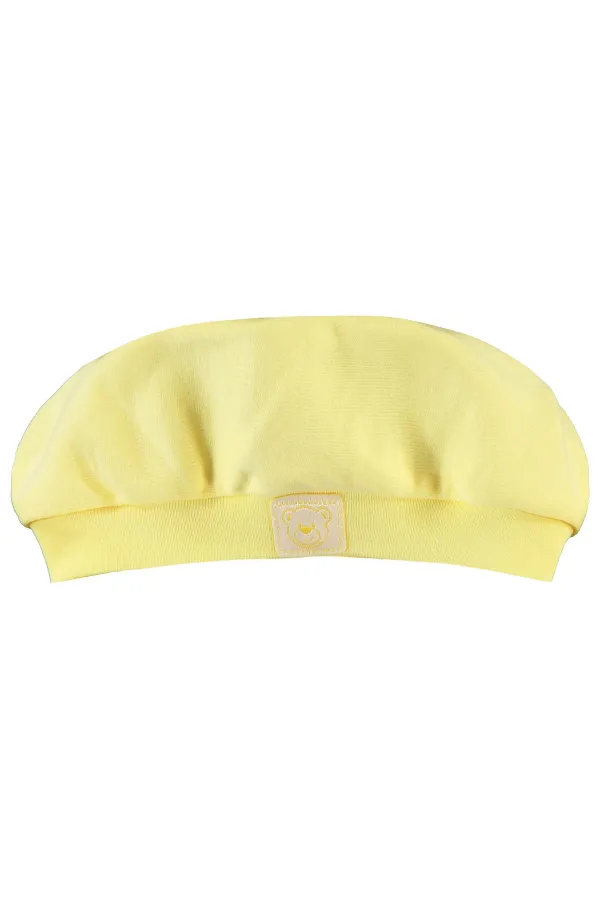 Bebek Bebe Şapka Bere ve Setler 0-24 Ay Sarı - Paket