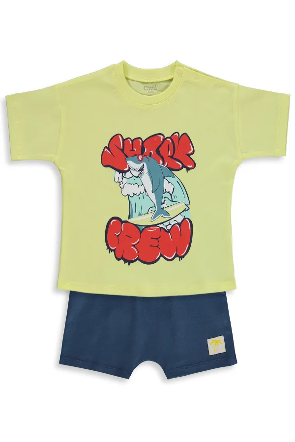 Coffret bébé 0-24 mois jaune citron - Emballage