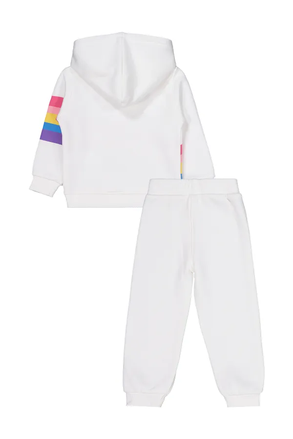 Girls Tracksuit Set 2-5 Years Old Ecru - Package