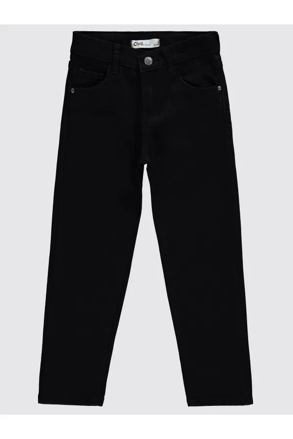 Pantalon garçon 6-9 ans Noir - Lot