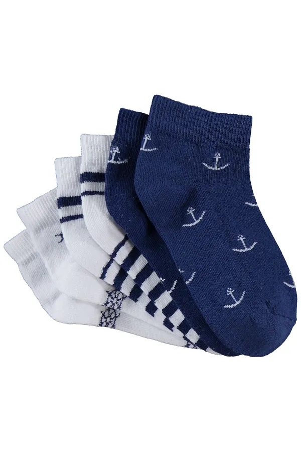 Erkek Çocuk Patik Çorap 2-9 Yaş Standart - Paket Erkek Çocuk Patik Çorap 2-9 Yaş Standart - Paket