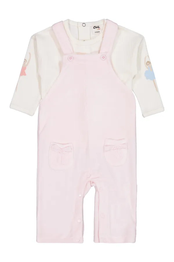 Couche inclinée pour bébé 0-24 mois rose clair - Emballage