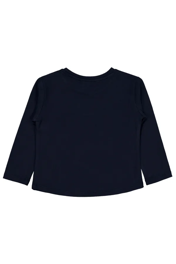 Kız Çocuk Sweatshirt 2-5 Yaş Lacivert - Paket