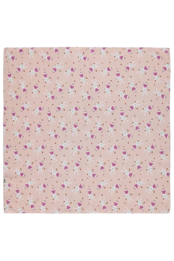 Couverture et lange pour bébé 0-24 mois rose poudré - Lot