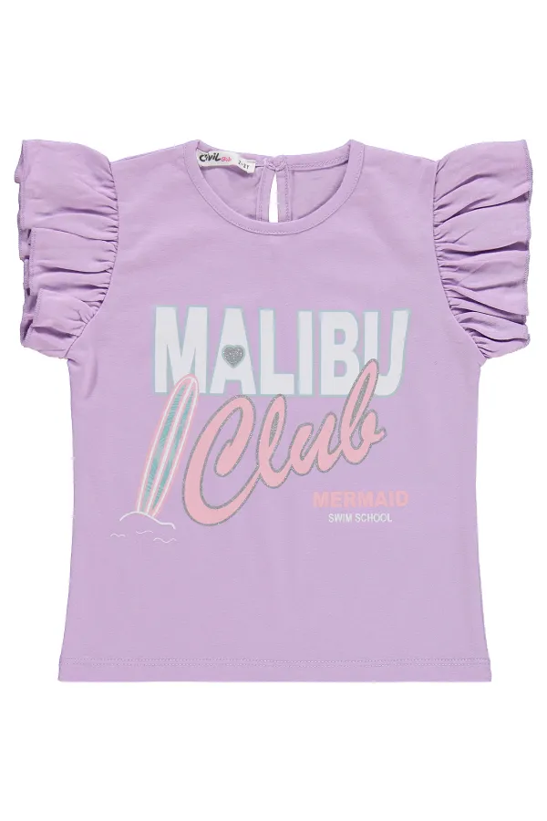 Girls' Outfit Set 2-5 Years Old, Lilac - Package