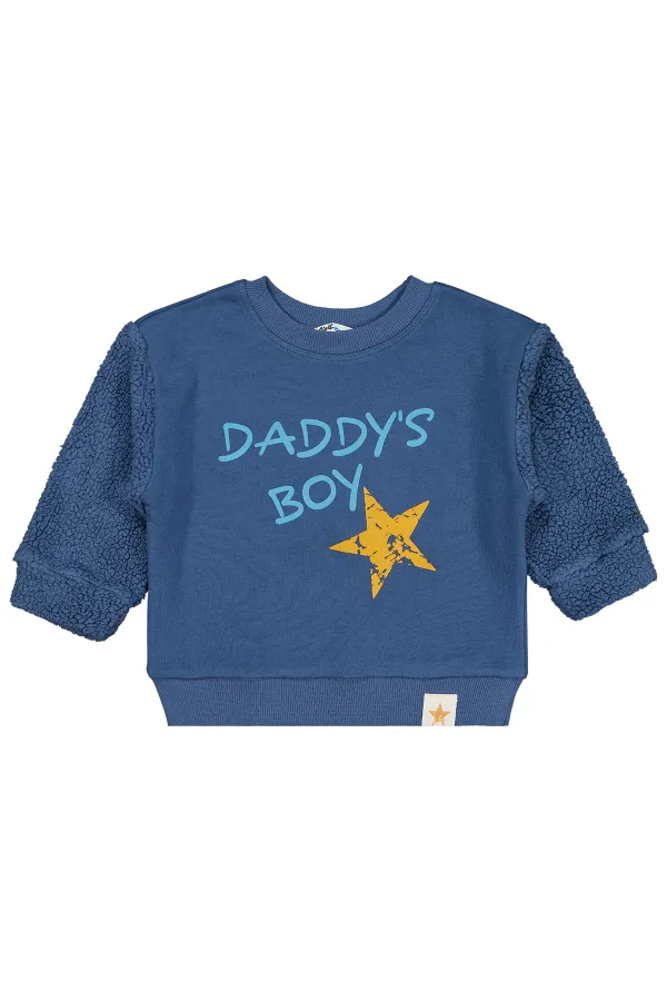Boys Sweatshirt 2-5 Years Indigo - Package