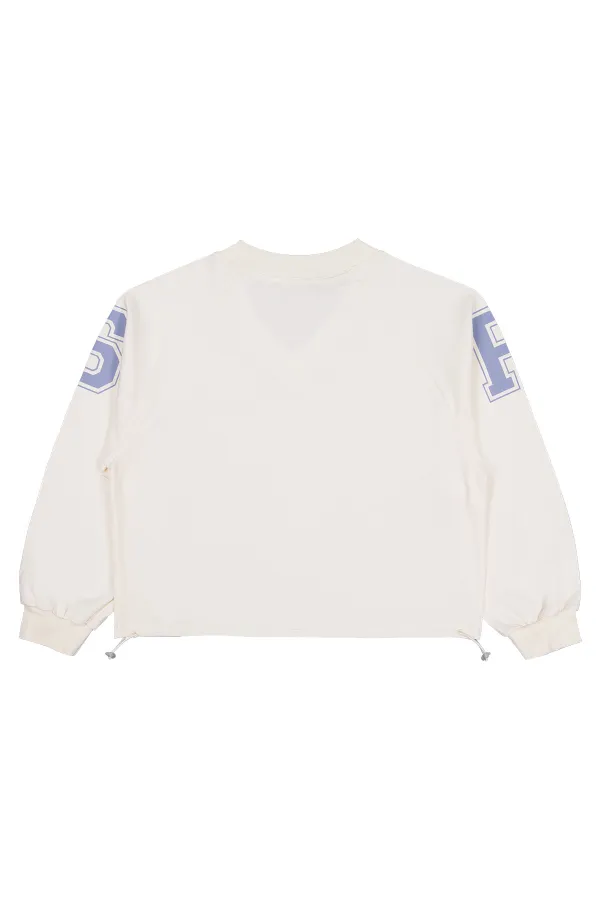 Kız Çocuk Sweatshirt 10-13 Yaş Ekru - Paket