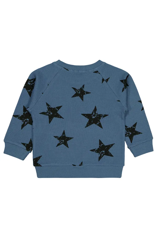 Erkek Çocuk Sweatshirt 2-5 Yaş İndigo - Paket