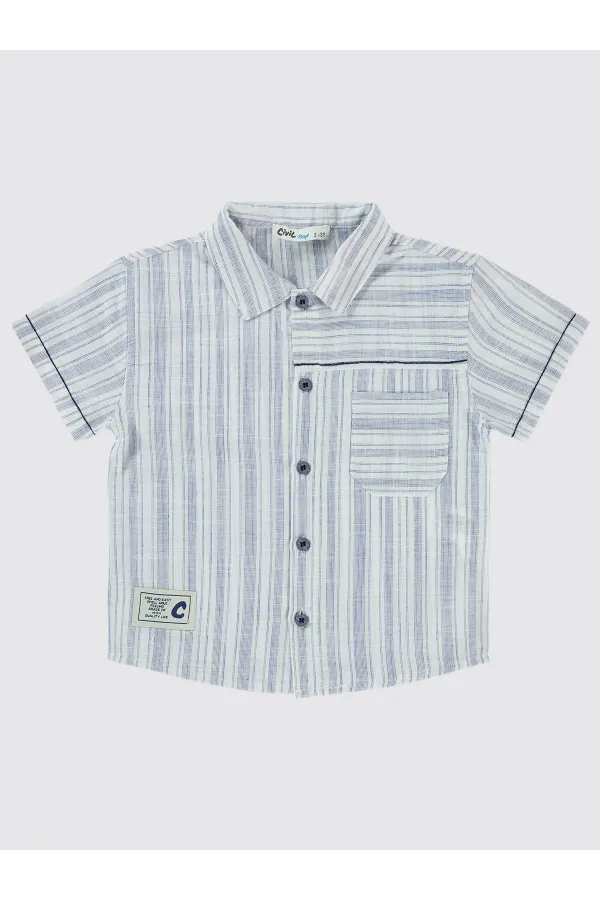 Costume bleu marine pour garçon de 2 à 5 ans - Emballage