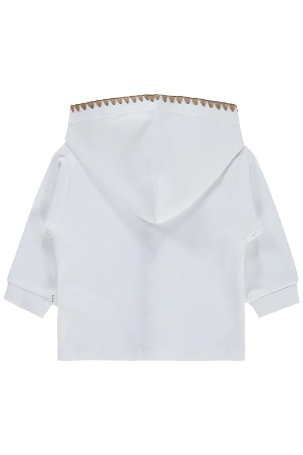 Gilet bébé 0-24 mois, blanc cassé - Emballage