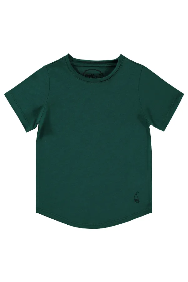 T-shirt garçon 2-5 ans émeraude - Emballage