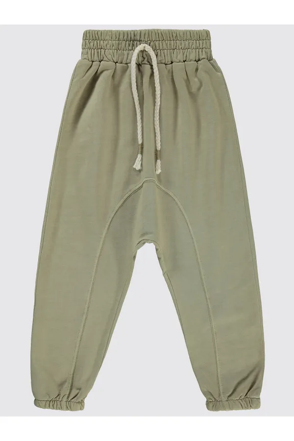 Bas de survêtement garçon 2-5 ans, couleur pierre - Lot