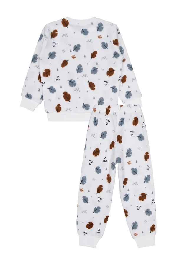 Girls Pajama Set 2-5 Years Old Ecru - Package