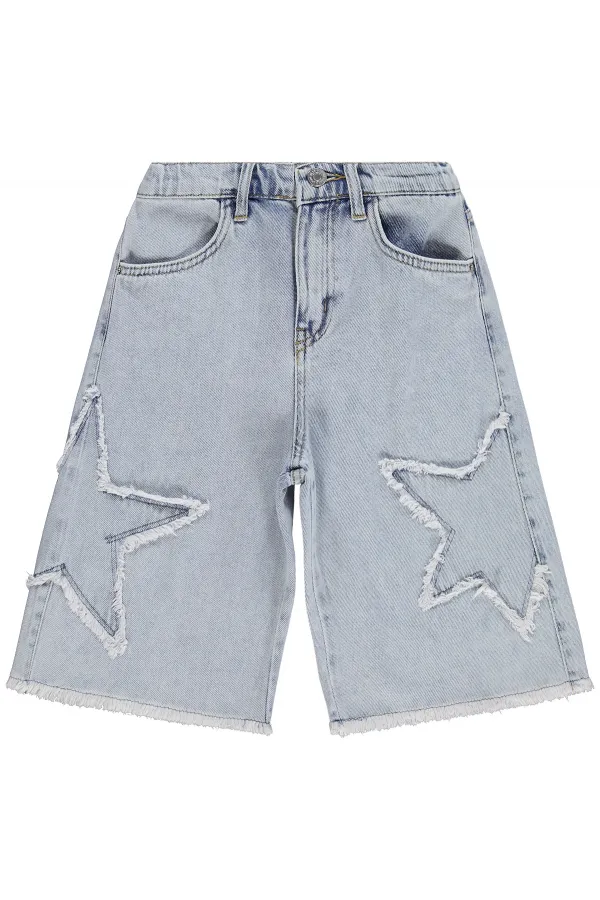 Girls' Capri Pants, Ages 10-13, Ice Blue - Pack Girls' Capri Pants, Ages 10-13, Ice Blue - Pack