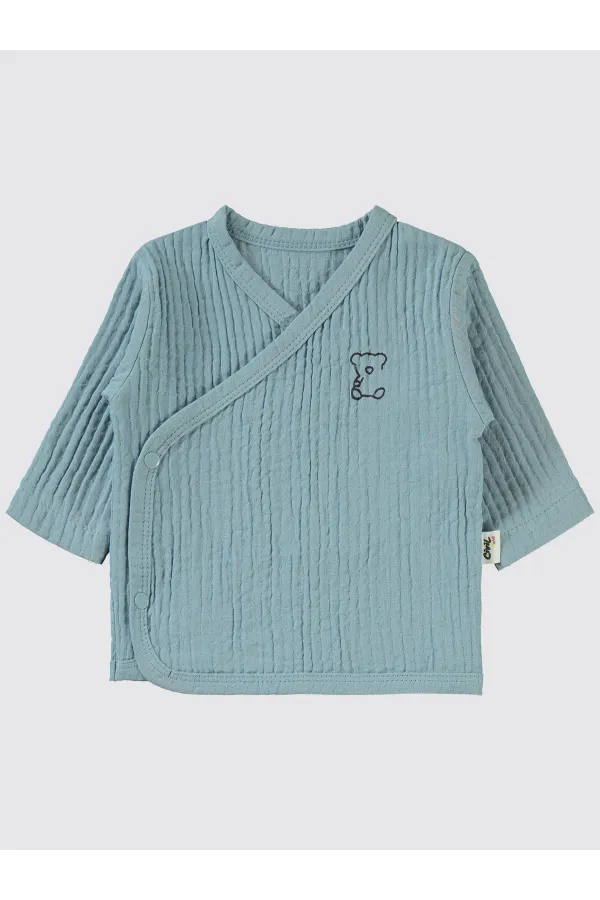 Bebek Zıbın Takımları 0-24 Ay Mavi - Paket