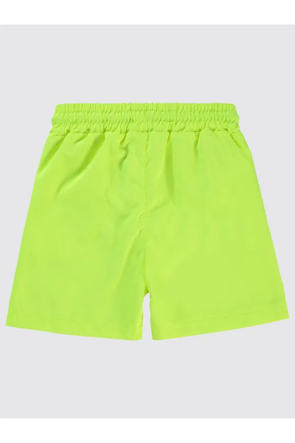 Boys Swim Shorts 6-9 Years Green - Package